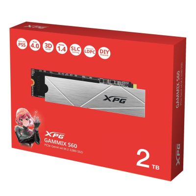 8. ADATA GAMMIX S60 SSD 2 TB PCIe Gen4 M.2