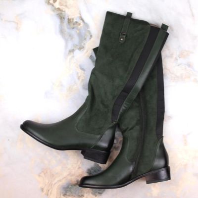 16. Jezzi W JEZ410C isolierte Stiefel grün