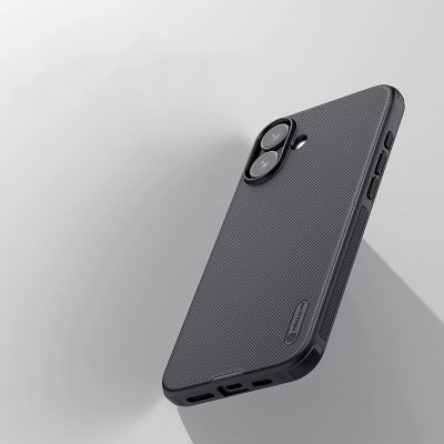 7. Nillkin Super Frosted Shield Pro Magnetische Hülle für iPhone 16 – Schwarz