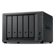 Synology DS1525+ NAS, Tower, 5x 2,5"/3,5" SATA + 2x M.2 2280 NVMe SSD, AMD Ryzen V1500B, 8 GB DDR4 (max. 32 GB), 2x 2,5-GbE RJ-45, 2x USB 3.2, 120-W-Netzteil