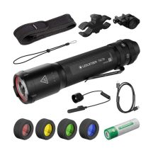 Ledlenser TAC7R Jagd-Set mit schwarzem Koffer