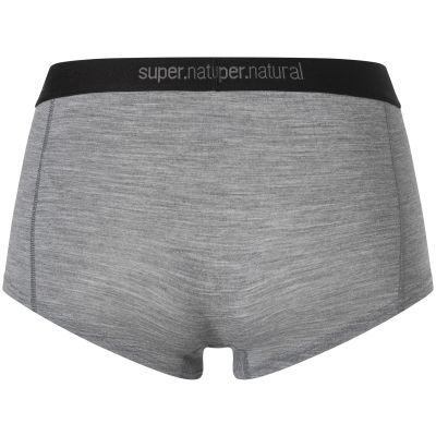 2. Damen-Thermo-Boxershorts Super.natural Tundra175 Boyfriend Hipster – cashmere grey melange, Größe: M