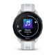 4. Garmin Forerunner 165 Music AMOLED 43mm Mist Grey Whitestone Sportuhr