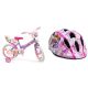 6. Kinderfahrrad 16 Zoll Paw Patrol Violett 1680 Mädchen + Kinderhelm Paw Patrol pink TOIMSA 10896
