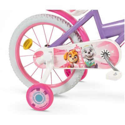 9. Kinderfahrrad 16" Paw Patrol Violet 1680 Mädchen