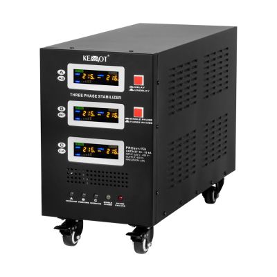 Automatischer Dreiphasen-Spannungsregler KEMOT PROavr-15k
