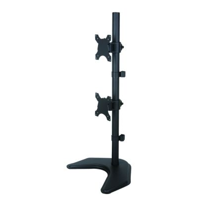 19. TECHLY VERTIKALER TISCHSTÄNDER FÜR 2 MONITOREN 13-27" LCD 10KG