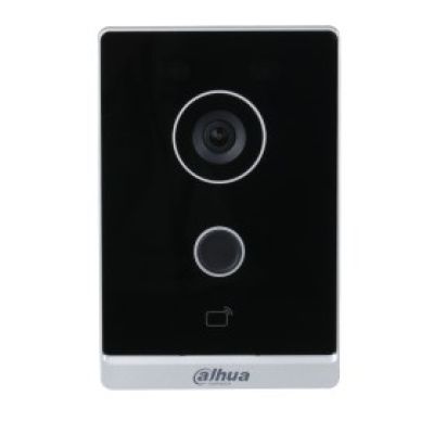 Dahua Technology VTO2211G-WP-S2 Video-Türsprechanlage, Schwarz, Silber
