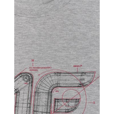 6. Herren-T-Shirt mit Print und Regular Fit 4F 4FRSS26TTSHM3989-10S