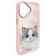4. Nimmy Big Eyed Pet 2.0 Katzenhülle für iPhone 16, Rosa