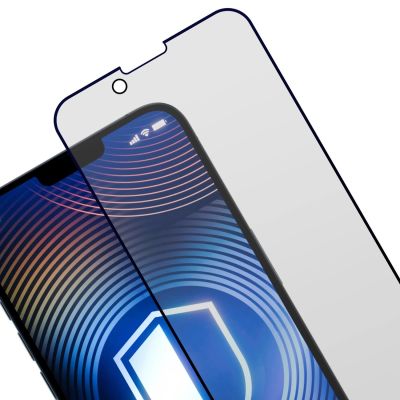 4. 3mk Hardglass Matt Max Privacy gehärtetes Glas für Apple iPhone 13/13 Pro/14