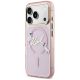 2. Karl Lagerfeld IML Choupettes Karl Script Logo MagSafe Hülle für iPhone 17 Pro Max - Pink