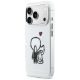 2. Karl Lagerfeld Karl & Choupette MagSafe Back Case für iPhone 17 Pro Max – Transparent