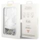 8. Guess GUHCP14LLCSGSGH iPhone 14 Pro 6,1" weiß/weißes Hardcase Liquid Glitter Marble