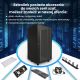 10. Extralink Rack-Schrank 27U 800x800 Schwarz Standend