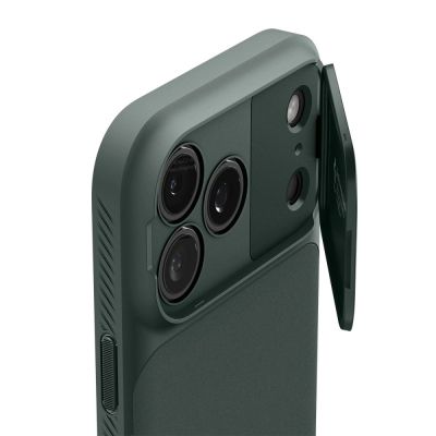6. Spigen Optik Armor MagSafe Case für iPhone 17 Pro - Grün