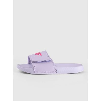 2. Mädchen-Flip-Flops mit Klettverschluss, Größe 4F, 4FJWSS26FSLIF032-52S