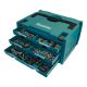 2. Makita MAKSTOR 3.6 Kleinteilebox Schwarz, Blau