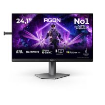 AOC G2 AG246FK6 Computermonitor 61,2 cm (24,1 Zoll) 1920 x 1080 Pixel Full HD LED Schwarz, Grau