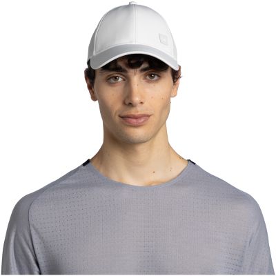 4. Schirmmütze BUFF SUMMIT CAP SOLID WHITE S/M