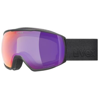 Uvex 5501922130 Wintersportbrille Schwarz Unisex Verspiegelte sphärische Scheibe