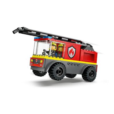 3. LEGO CITY 60463 Feuerwehrwagen mit Leiter