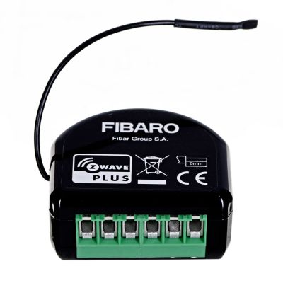 2. FIBARO Dimmer 2 Smart Light Dimmer, Schwarz (FGD-212 ZW5)
