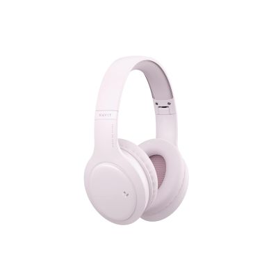 2. Havit H633BT Kabelloser On-Ear-Kopfhörer (Pink)