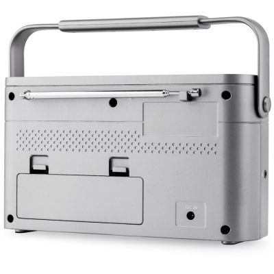 6. JVC Tragbares Radio RA-E315G Grau