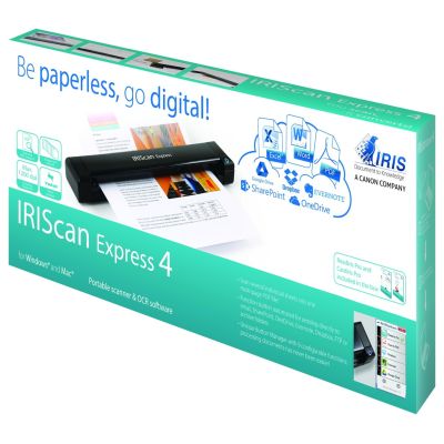 10. IRIS IRIScan Express 4-Blatt-Einzugsscanner 1200 x 1200 dpi A4 Schwarz