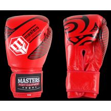 MASTERS RBT-RED Lederboxhandschuhe 12 oz