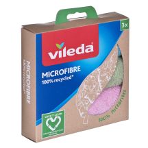 Vileda Mikrofasertuch 100% recycelt 3 Stück.