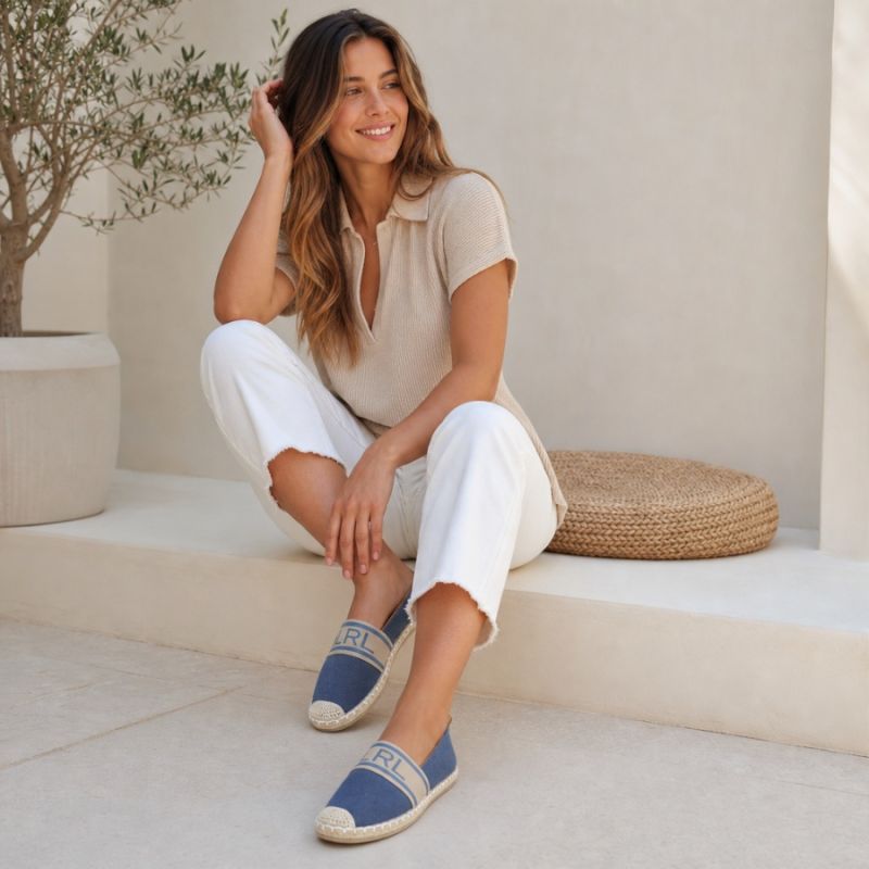 5. Espadrilles für Damen, blau, Potocki PY16373
