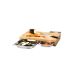 Continenta 4028 Schneidebrett, Holz, braun, 50 x 32,5 x 8 cm