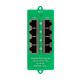 3. Extralink Gigabit PoE Injector 4 Port Active, 4 Gigabit 802.3at/af Ports, Modus A