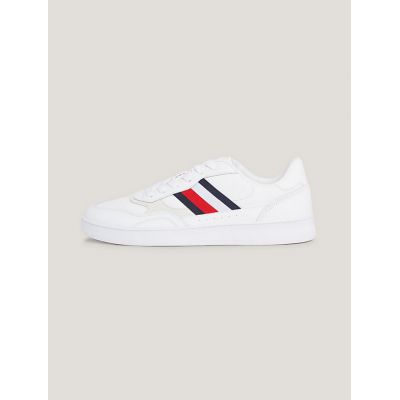 4. Tommy Hilfiger Court Cupsole Retro Lth Stripes M FM0FM04828YBS Schuhe