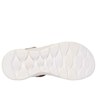 4. Skechers Damen GO WALK FLEX SANDALE EMMA 141473 TAN