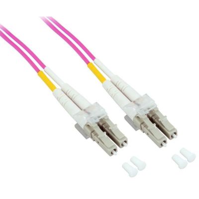 3. EFB Duplex-Patchkabel LC-LC 50/125 OM4 LSZH 2mm 20m violett