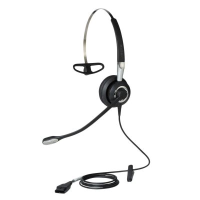 3. Jabra BIZ 2400 II Headset, kabelgebunden, Kopfbügel, On-Ear, Nackenbügel, Büro/Callcenter, Schwarz, Silber