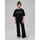 4. Locker geschnittenes Mädchen-T-Shirt mit Aufdruck 4F 4FJRSS26TTSHF3453-20S