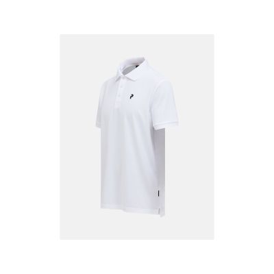 2. PEAK PERFORMANCE M Vespar Polo Herren-T-Shirt, weiß