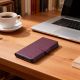 15. Tech-Protect Brieftaschenhülle für Samsung Galaxy A57 5G – Burgunderrot