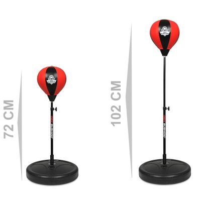 5. Stehender Boxball für Kinder DBX PRO 72–102 cm, rot