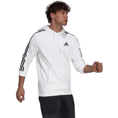 11. adidas Essentials Fleece 3-Streifen Hoodie M GU2522
