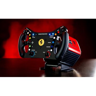 9. Thrustmaster T818 Ferrari 488 GT3 Simulator Schwarz, Rot USB-Lenkrad + Pedale Analog/Digital PC