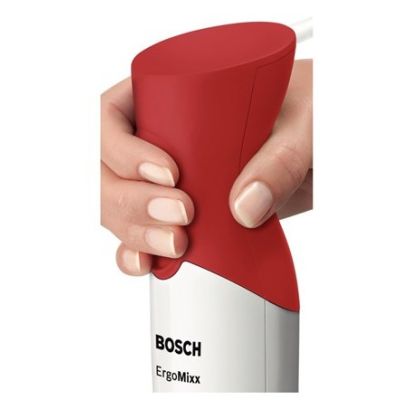 3. Stabmixer BOSCH MSM64010 (450 W; Farbe Weiß, Farbe Rot)