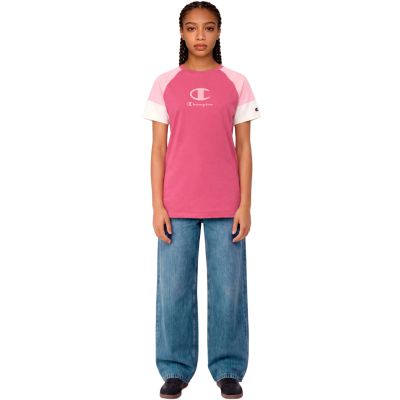 5. Champion Kurzarm-T-Shirt für Kinder, Rosa, 307719 PS029
