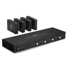 Lindy 38328 AV Extender AV-Sender und -Empfänger Schwarz