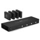 Lindy 38328 AV Extender AV-Sender und -Empfänger Schwarz