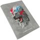 5. Nimmy Raptor Lion Reisepass-/Geldbörsenhülle, Grau
